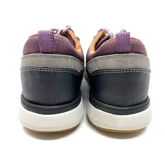 Cobb Hill WOMEN'S SKYLAR WATERPROOF LOW LACE-UP SNEAKER Purple WIDE - Picture 4 of 8